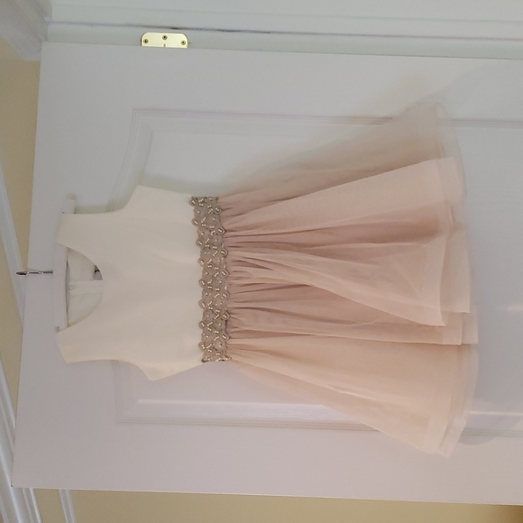 Rare Editions Other - Rare editions girls dress cream and champagne size 10.